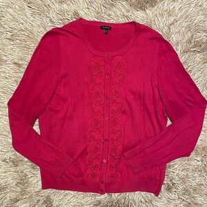 Talbots Pink Long Sleeve Sweater